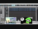 オクトエキスパンションのED曲にスプラトゥーン1のED曲メロディー重ねてみた