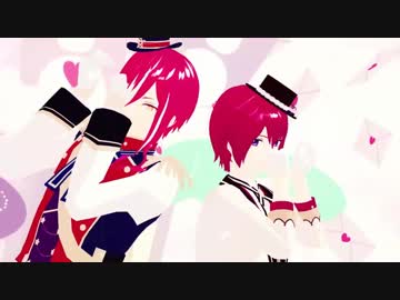 Mmdあんスタ おねがいダーリン 逆先夏目 朱桜司 ニコニコ動画