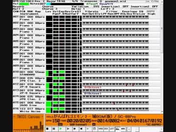がんばれゴエモン 2 - 城BGM [MIDI]