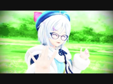 【MMD】電脳少女シロで「君色に染まる」(1080p)