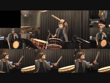 【和太鼓で】シュタインズ・ゲート ゼロED「LAST GAME」【叩いてみたの】