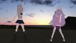 【MMDアズレン】ラフィーと綾波に踊ってもらった「アスノヨゾラ哨戒班」