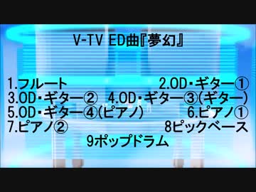 【バンブラP】夢幻 EDVer.【V-TV】