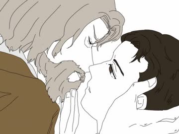 【手描き】ハンコナでキス唾