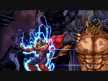 【MUGEN】主人公連合vsボス連合ランセレ勝ち抜き戦のリスペクト動画を作ってみた Part.3