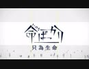 命ばっかり 黄枠付き歌詞（中国語）