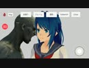 ゾンビに顔を舐めまわされるヤンデレJK スクールアウトシミュレーター　