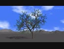 【天地創造】L-systemとフラクタルで木の自動生成(リメイク版)