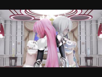 MMD TDA Luka＆Haku TERA Elfさんで 愛Dee 1080p
