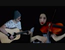 友達とカードキャプターさくらクリアカード編のOPテーマ ROCKET BEAT　を弾いてみた！！「アコギ・ビオラ」