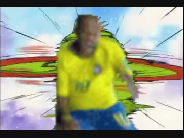 デジモンアドベンチャーのOPでネイマールを転がしてみた