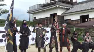 【安芸ひろしま武将隊】2018.7.1／広島城二ノ丸13:30回(後半)