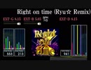 【GITADORA】Right on time (Ryu☆ Remix)【XG2】