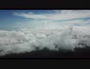 富士山五合目から雲海を空撮してみた