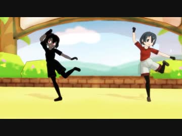 【MMDけもフレ】かばん&amp;黒かばんでワールズエンド・ダンスホール【「けもの」の本能】