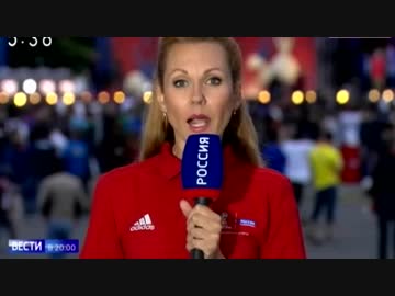 W杯開催国のロシアTVが侍JAPANの健闘と日本人サポーターを賞賛！