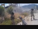 アルカイダがシリア軍観測基地を急襲、頓死を遂げるシリア兵。
