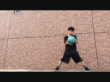 【脳漿炸裂ガール】をバスケットボールを使って踊ってみた