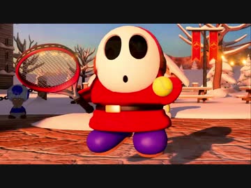 【マリオテニスエース】ラケット1本縛りで相手のゴールにシューッ！ part03【縛りプレイ動画】
