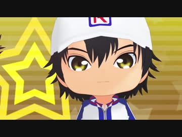 【テニプリMMD】決めつけないでYoみんな【自作ちび＆なんちゃってマイスペ風ステージ】