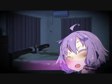 ゆかりさんがマスターを使ってきりたんに何かを教える動画