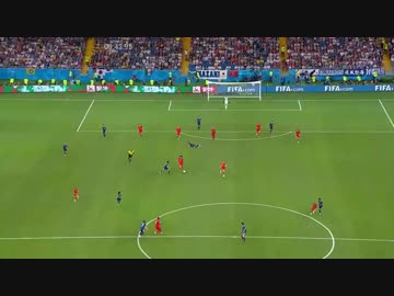 【完全版】日本 対 ベルギー　戦術ビュー