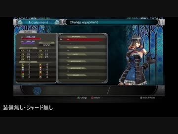 [Bloodstained]βデモ斬月戦ノーダメ全裸縛り