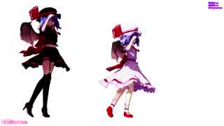 【MMD】ヤンデレミリアＷ（ダブル）【雪萱式レミリア成長改変モデル比較】