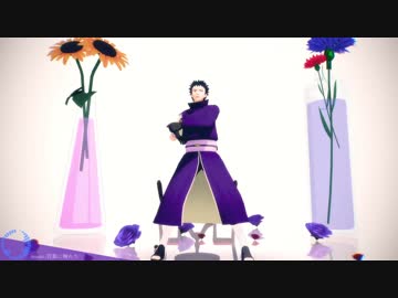 【MMDナルト】花瓶に触れた【うちはオビト】