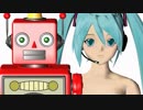 【初音ミク】ロボットに　へそがない【オリジナル】