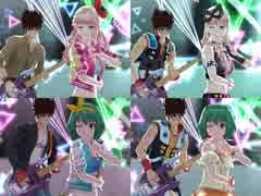 【歌マクロス】トライアングラー　ユニット特殊演出比較