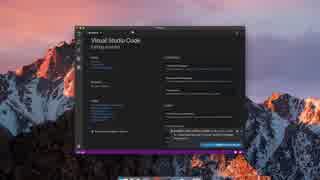 Visual Studio Codeをインストールしてみました