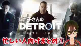 【#1】10分で分かるロボ子さんの『Detroit』