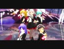 【アイマス東方MMD】レッドショルダーの５人で『きまぐれメルシィ』1080ｐ（修正Ver投稿するかも？）
