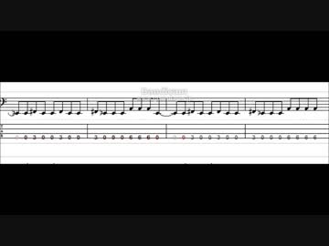 ベースTAB譜 DOG in Theパラレルワールドオーケストラ  ココロVIBES