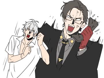 【手描きヒプマイ】ラッパーの使いやあらへんで【MTC□□】