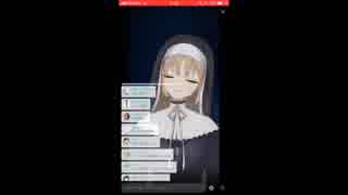 くしゃみが出そうなシスター・クレア