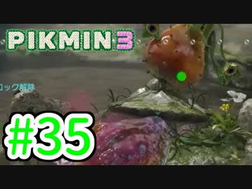 【実況】お前ら、俺が生きるために死んでくれ！part35【ピクミン３】