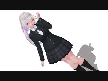 【MMD】制服【haku】60fps