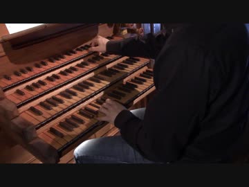 【パイプオルガン-古楽】H.シャイデマン-前奏曲ト長調 WV73 H.Scheidemann : Praeambulum in G-Dur 【バロック音楽】オルガン-冨田一樹