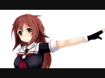 Mmd艦これ 白露改二で モザイクロール ニコニコ動画