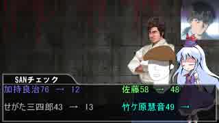 【クトゥルフ神話TRPG】癒しが少ない『猛毒の隙間』part.last