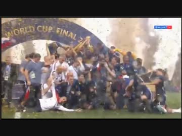 2018 FIFA ワールドカップ ロシア 表彰式