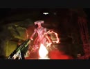 【PSVR】適合者のエイムコントローラー自由移動+ワープの複合高速VR戦闘「ドゥームVFR」"DOOM VFR"  最高難度"Nightmare"で北米版実況プレイstage5 酔い注意
