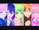 【にじさんじMMD】チャンバラジョニー【ハピトリかざ】