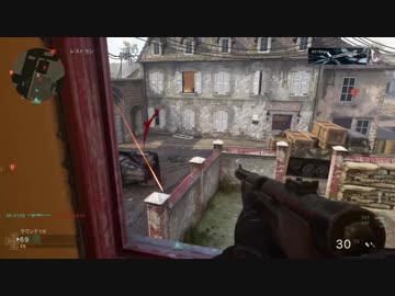 【Call of Duty WWII】加齢た声でゲームを実況～追加SMG　ORSO～　44
