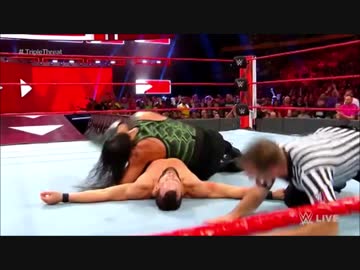 【WWE】ローマン・レインズvsドリュー・マッキンタイアvsフィン・ベイラー【RAW 18.7.16】