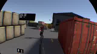 [PSVR]5対5シューコン使用の本格オンラインチームバトルFPS"Honor And Duty VR"紹介実況 アップデートでまともに遊べるようになってきた