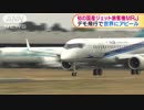 国産初のジェット旅客機「MRJ」飛行　性能アピール