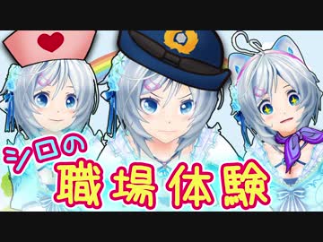 【職場体験】もしもシロが◯◯だったら…【はじめてのお仕事】